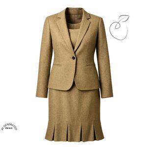 KASPER INDIAN SUMMER 3 PIECE SKIRT SUIT SZ 6